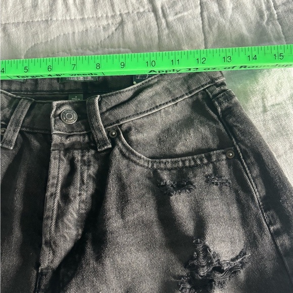 NWT Wild Fable black distressed shorts. Size 2 - Picture 8 of 9